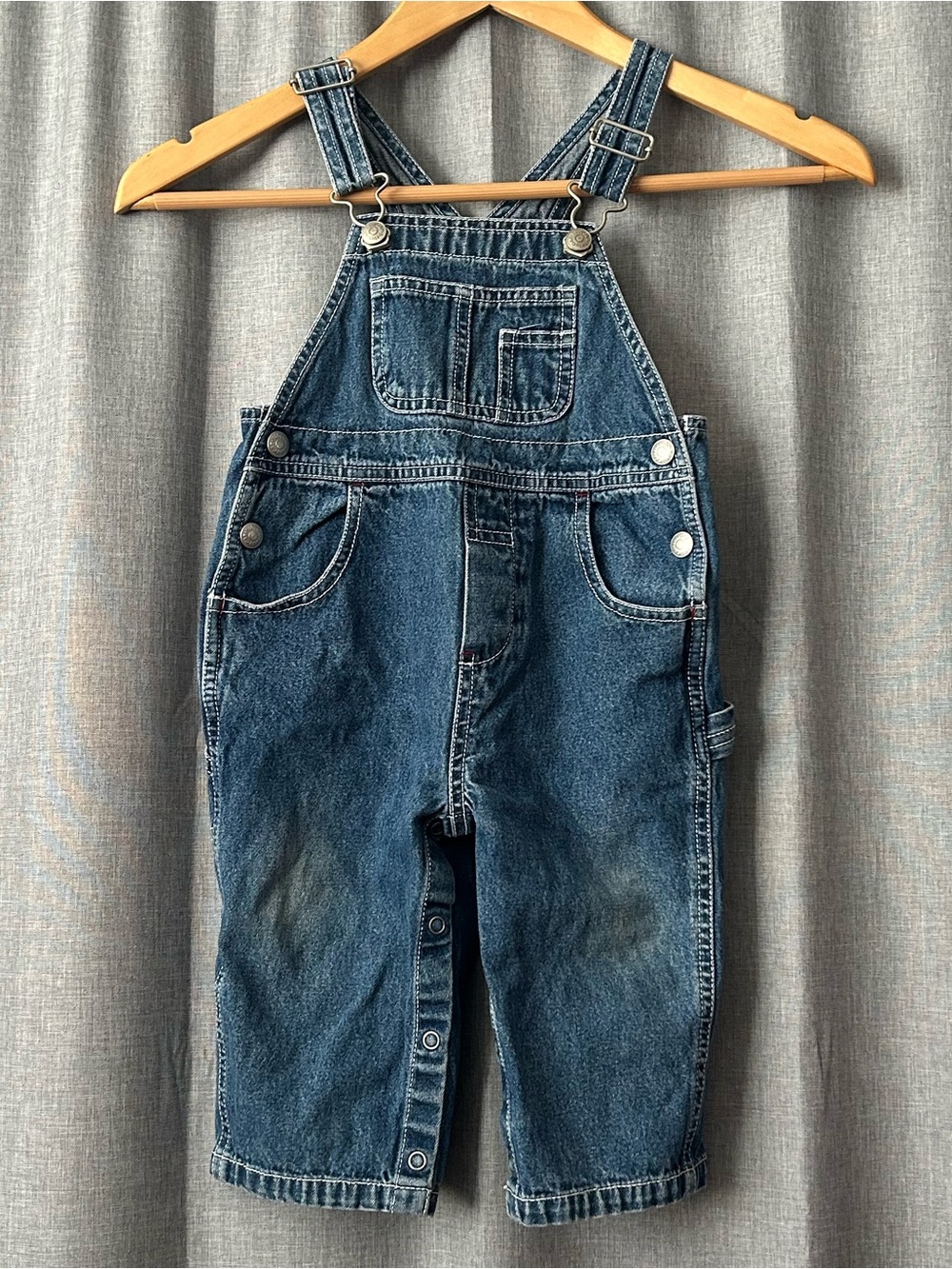 GAP Vintage Blue Denim Kids Overalls